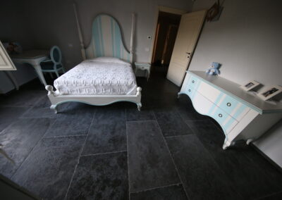 1Pavimento naturale di prestigio in Pietra di Gerusalemme blu
